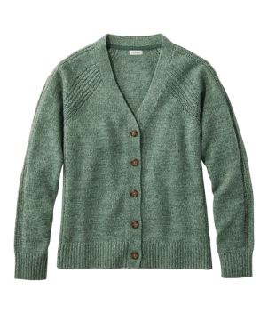 Women's Mariner Shaker Sweater, V-Neck Cardigan, New