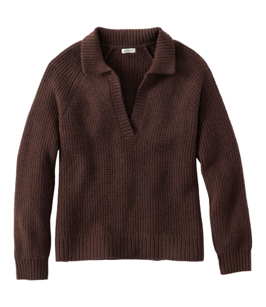 Women's SuperSoft Waffle Sweater, Polo