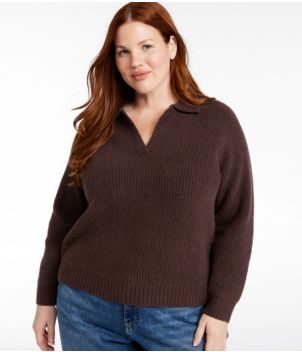 Women's SuperSoft Waffle Sweater, Polo
