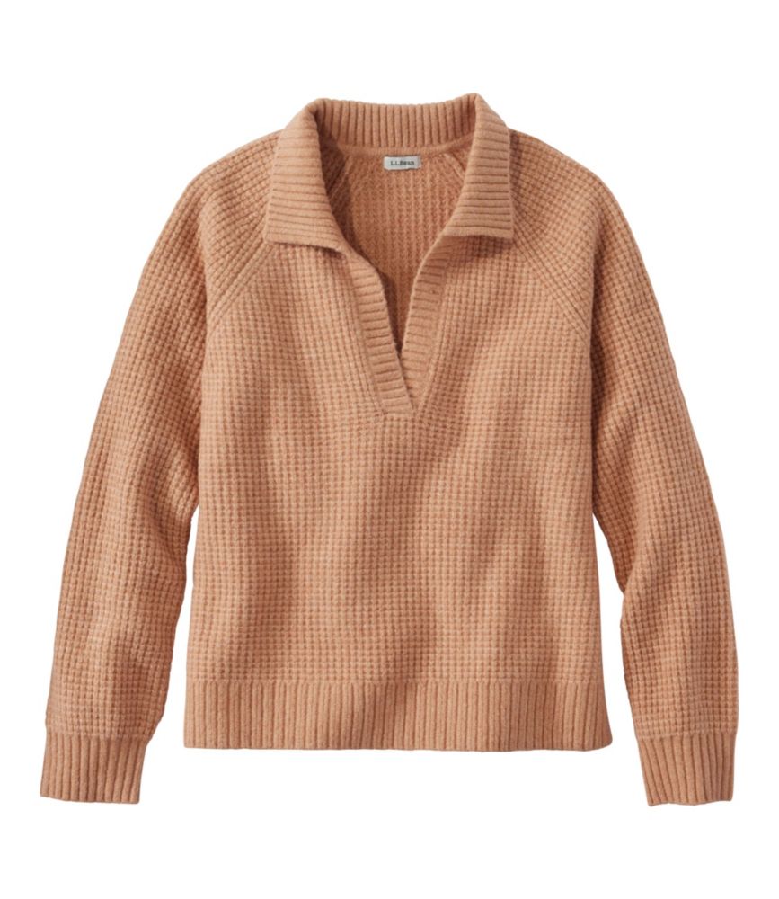 Women's SuperSoft Waffle Sweater, Polo