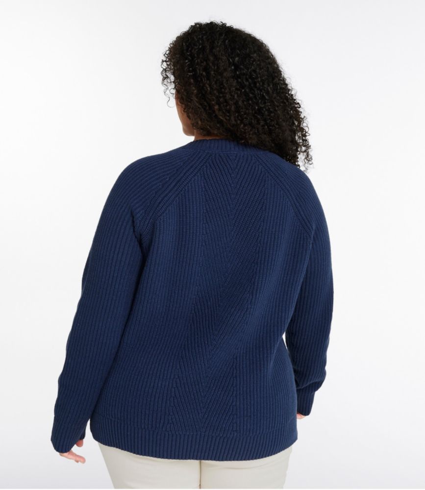 Women's Mariner Shaker Sweater, Crewneck