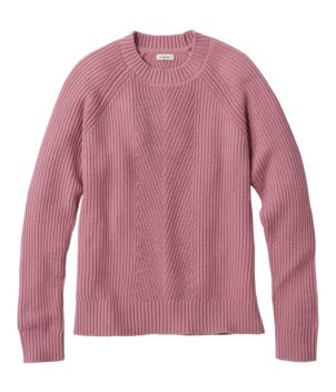 Women's Mariner Shaker Sweater, Crewneck