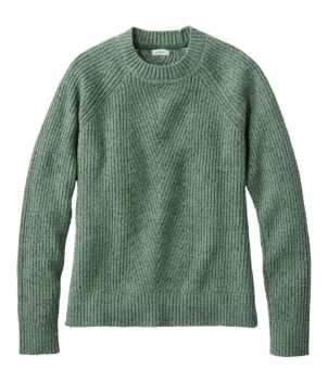 Women's Mariner Shaker Sweater, Crewneck, New