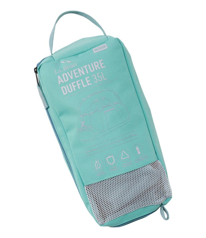 Adventure Duffle, Medium, 35L, Soft Juniper/Mineral Blue, small image number 9