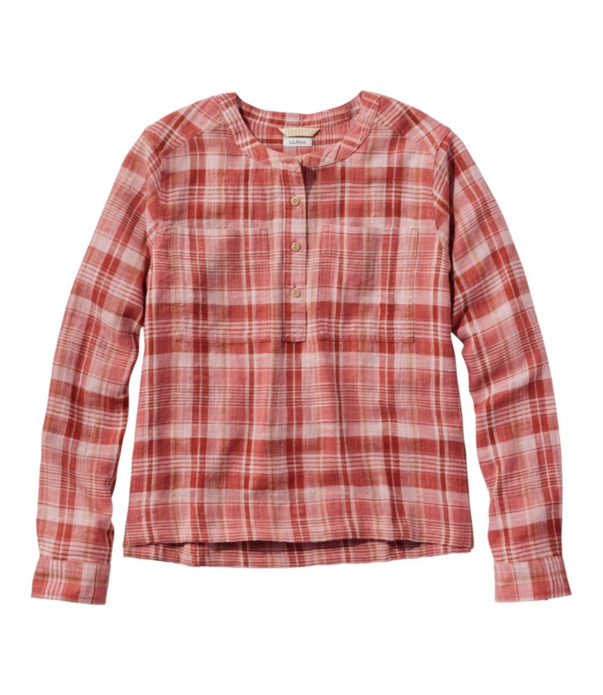 Women's L.L.Bean Day Breeze Shirt, Long-Sleeve Collarless