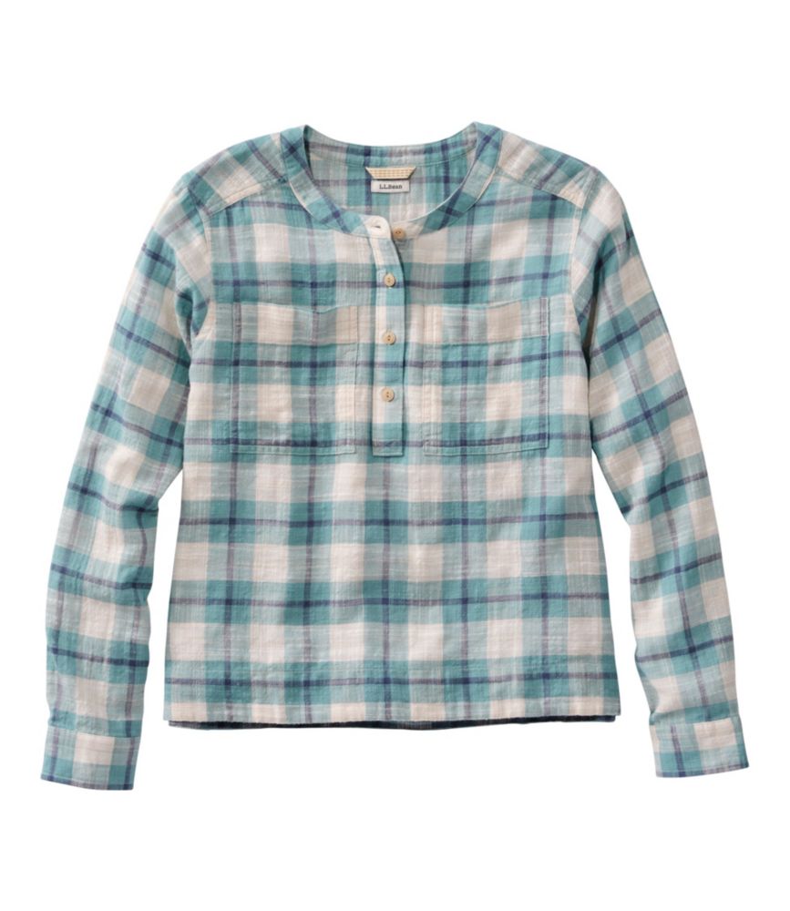 Women's L.L.Bean Day Breeze Shirt, Long-Sleeve Collarless
