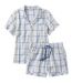 Sale Color Option: Brightwater Blue Plaid, $44.99