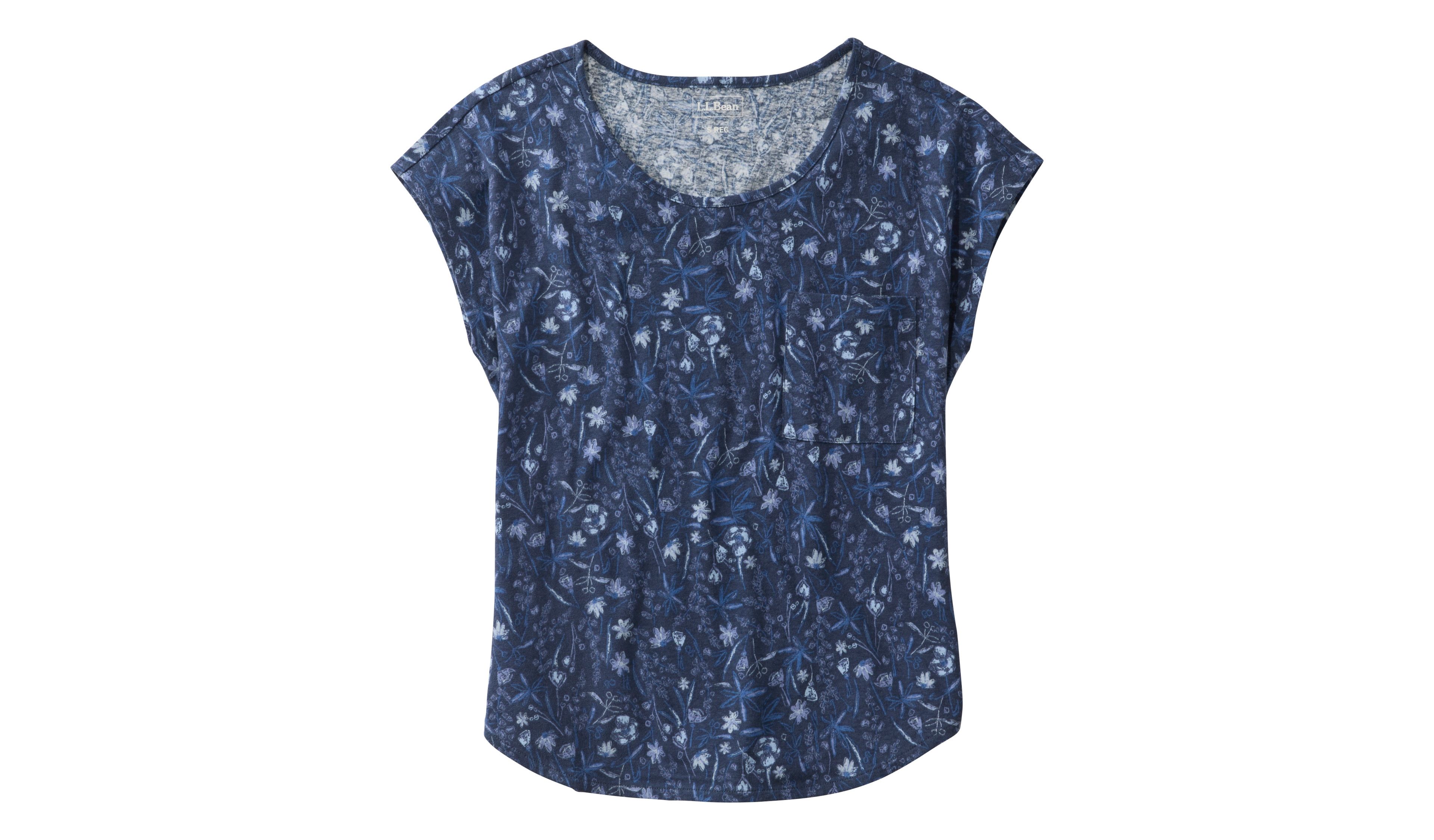 Women's Lakeside Linen/Cotton Tee