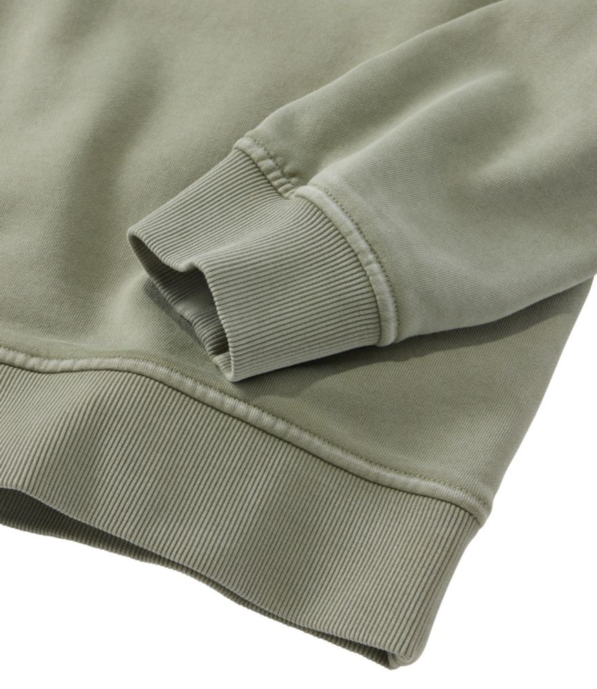 Women's Sunwashed Sweats, Quarter-Zip, Classic Navy, small image number 5