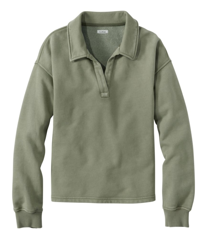 Women's Sunwashed Sweats Splitneck Polo