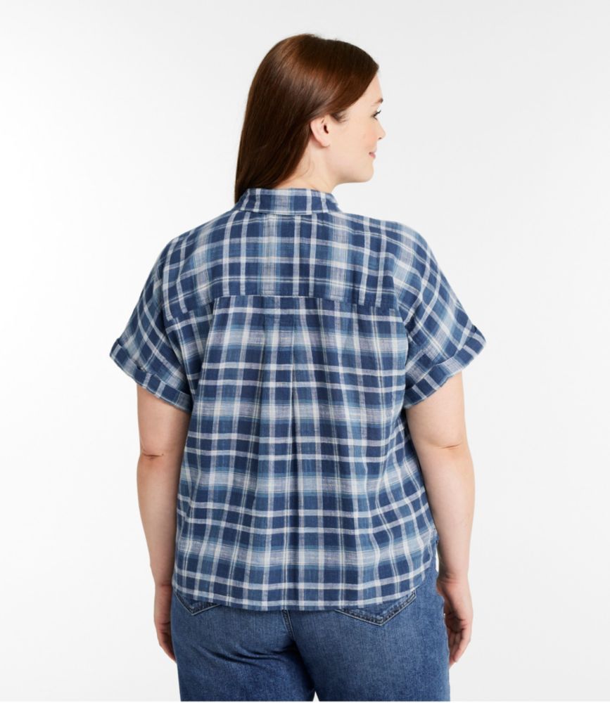 Women's L.L.Bean Day Breeze Shirt, Short-Sleeve Button-Front