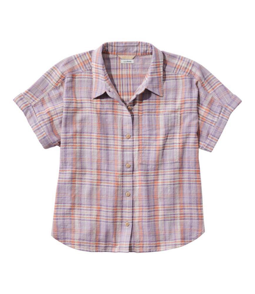 Women's L.L.Bean Day Breeze Shirt, Short-Sleeve Button-Front