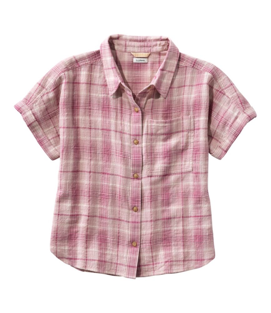 Women's L.L.Bean Day Breeze Shirt, Short-Sleeve Button-Front