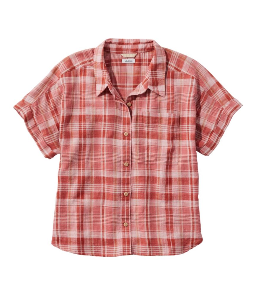 Women's L.L.Bean Day Breeze Shirt, Short-Sleeve Button-Front