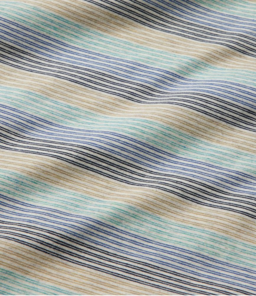 Men's Comfort Stretch Performance® Pima Polo, Short-Sleeve, Stripe