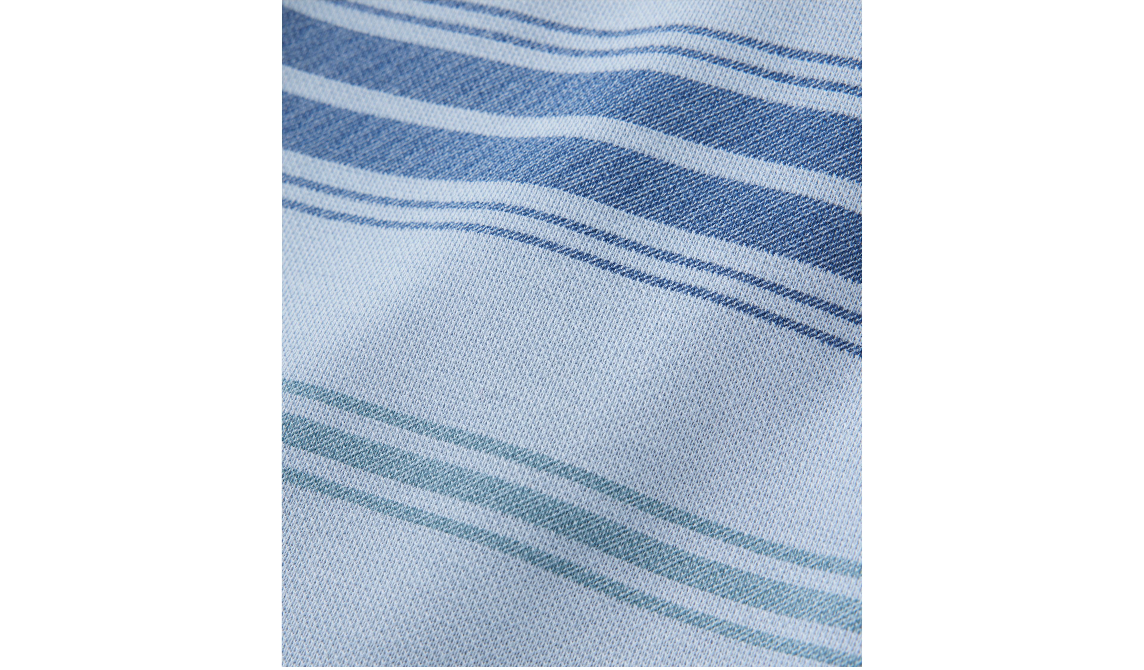 Men's Comfort Stretch Performance® Piqué, Quarter-Zip Pullover, Stripe