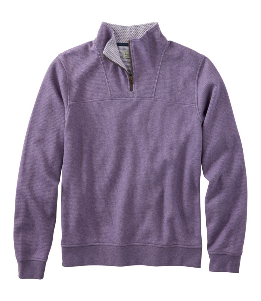 Men's All Seasons Textured Sweats, Quarter-Zip