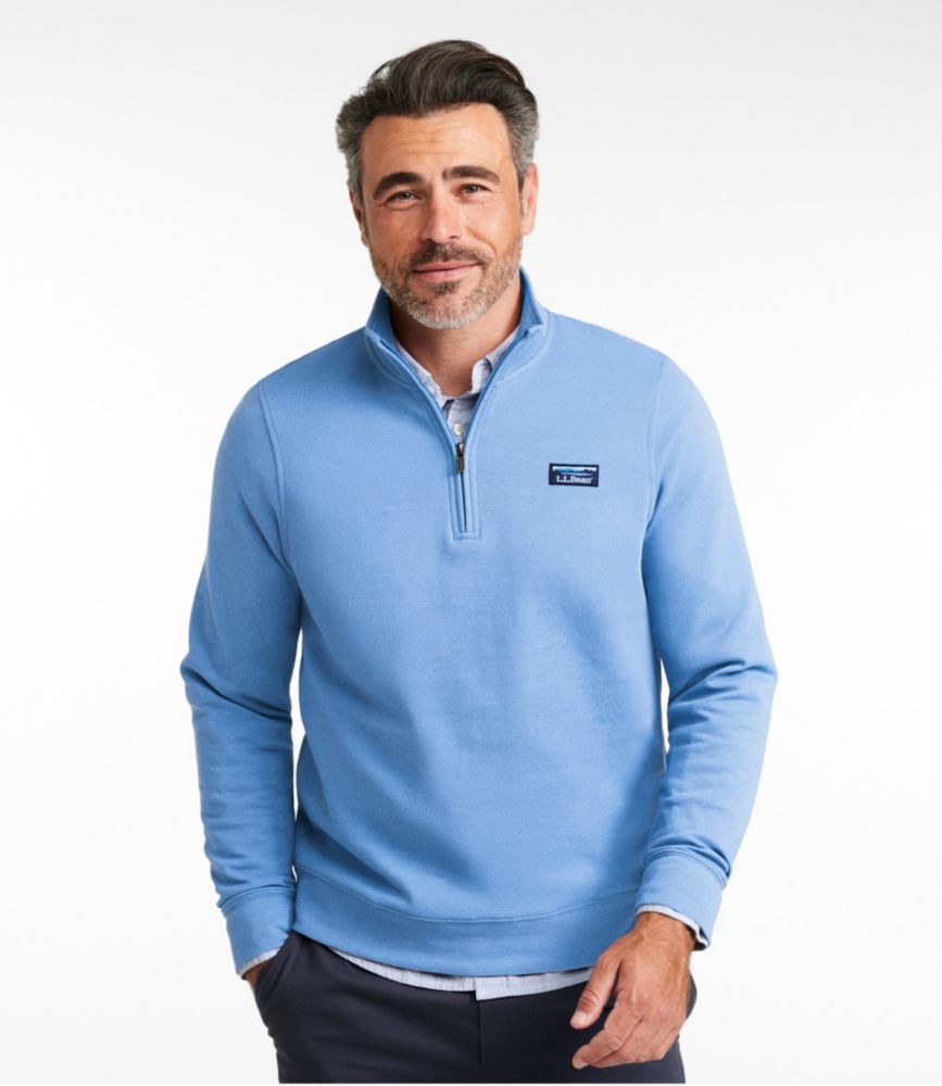 Men's Comfort Stretch Performance® Piqué, Quarter-Zip Pullover