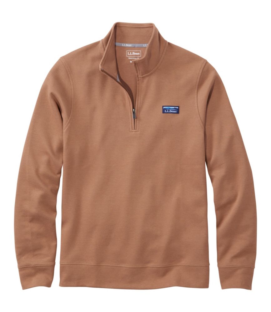 Men's Comfort Stretch Performance® Piqué, Quarter-Zip Pullover