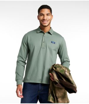 Men's Bean's Vintage Soft Rugby, Solid