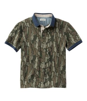 Men's Casco Bay Rugged Polo, Short-Sleeve, Print
