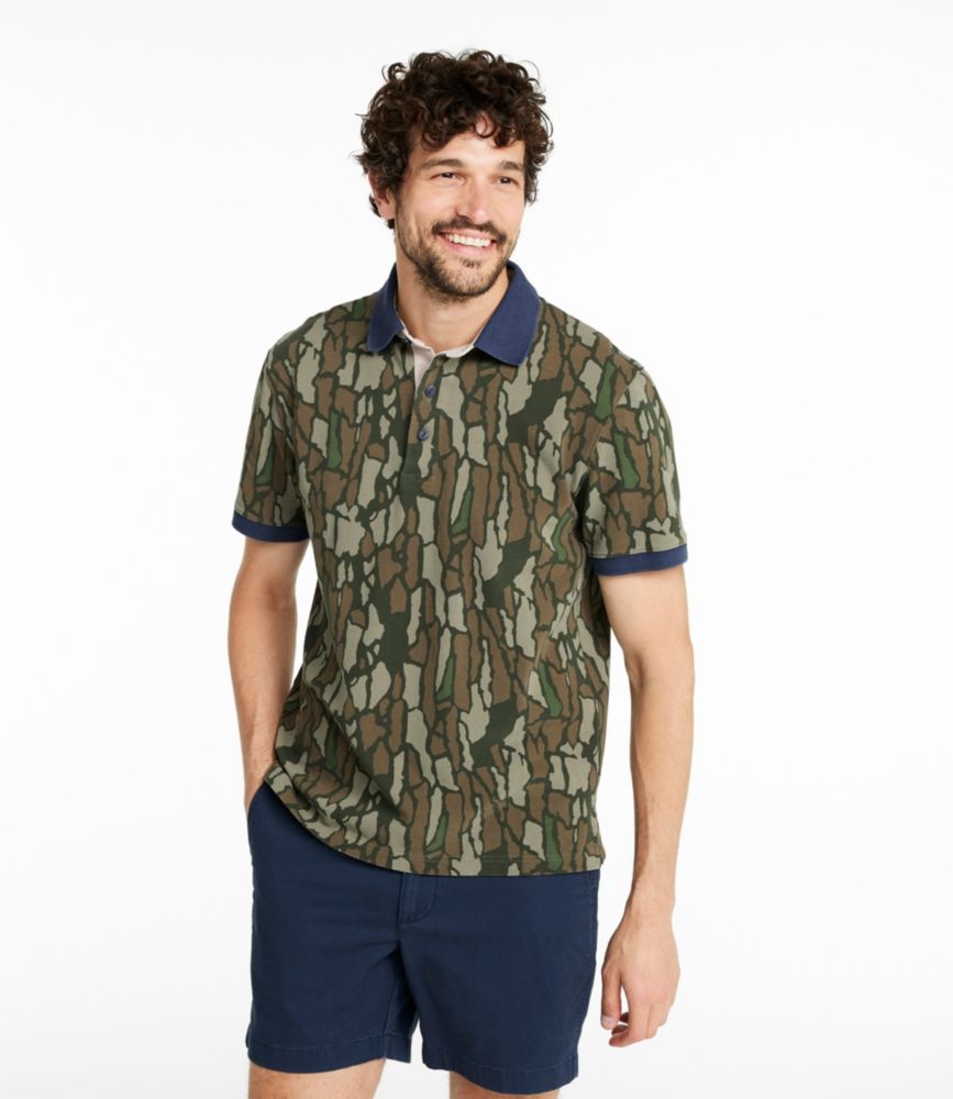 Men's Casco Bay Rugged Polo, Short-Sleeve, Print