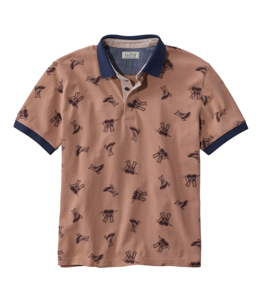 Men's Casco Bay Rugged Polo, Short-Sleeve, Print