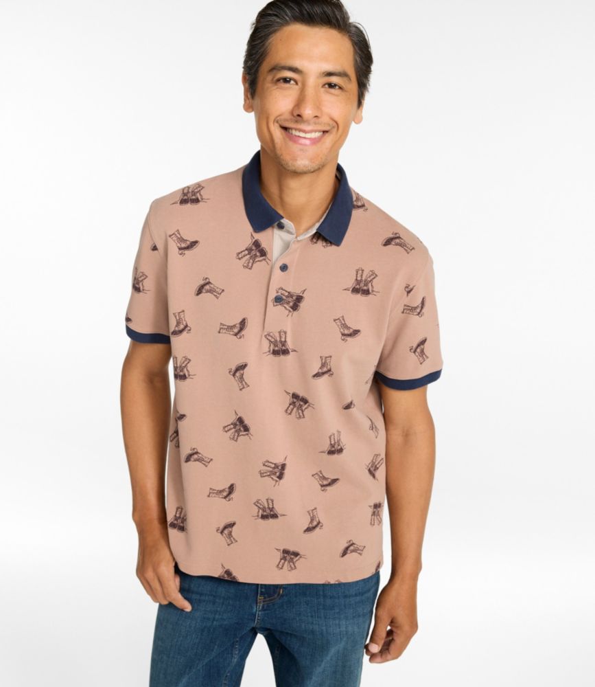 Men's Casco Bay Rugged Polo, Short-Sleeve, Print