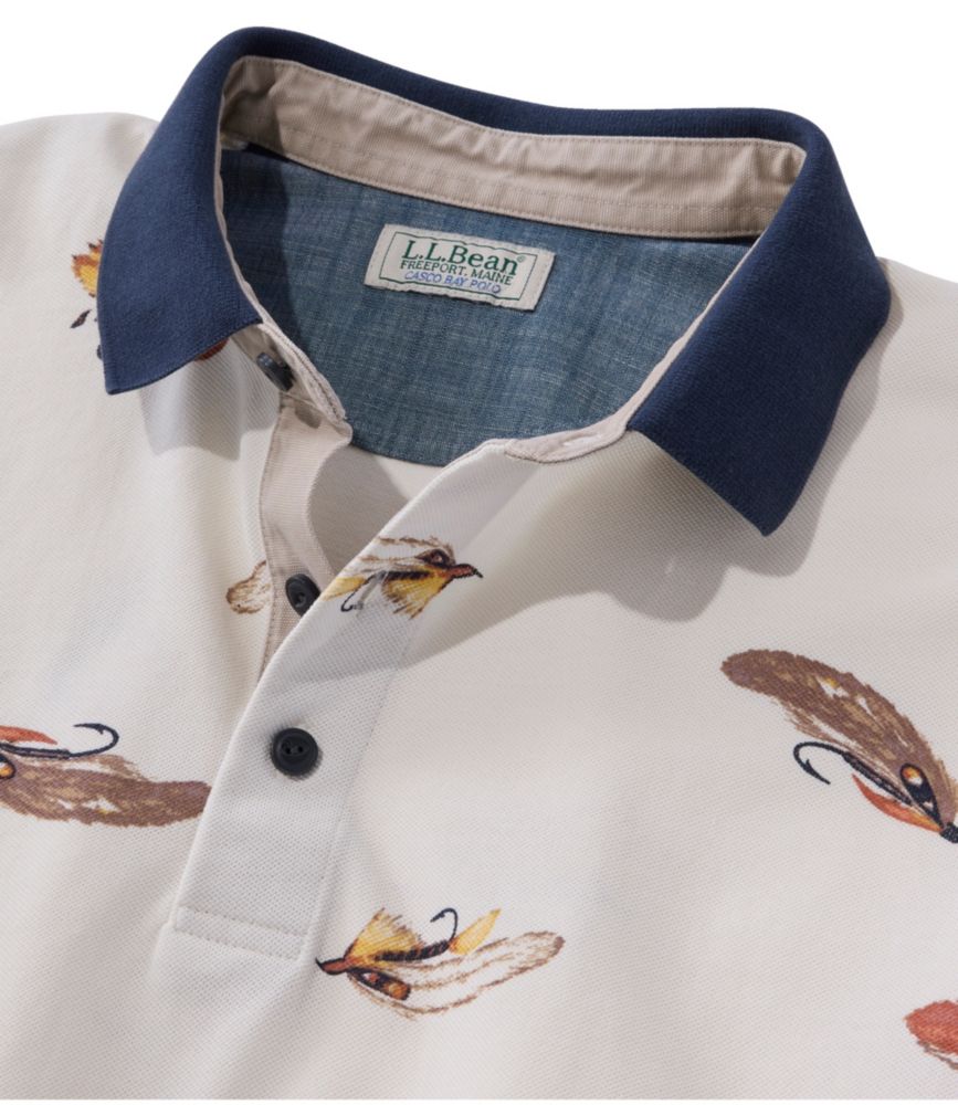 Men's Casco Bay Rugged Polo, Short-Sleeve, Print
