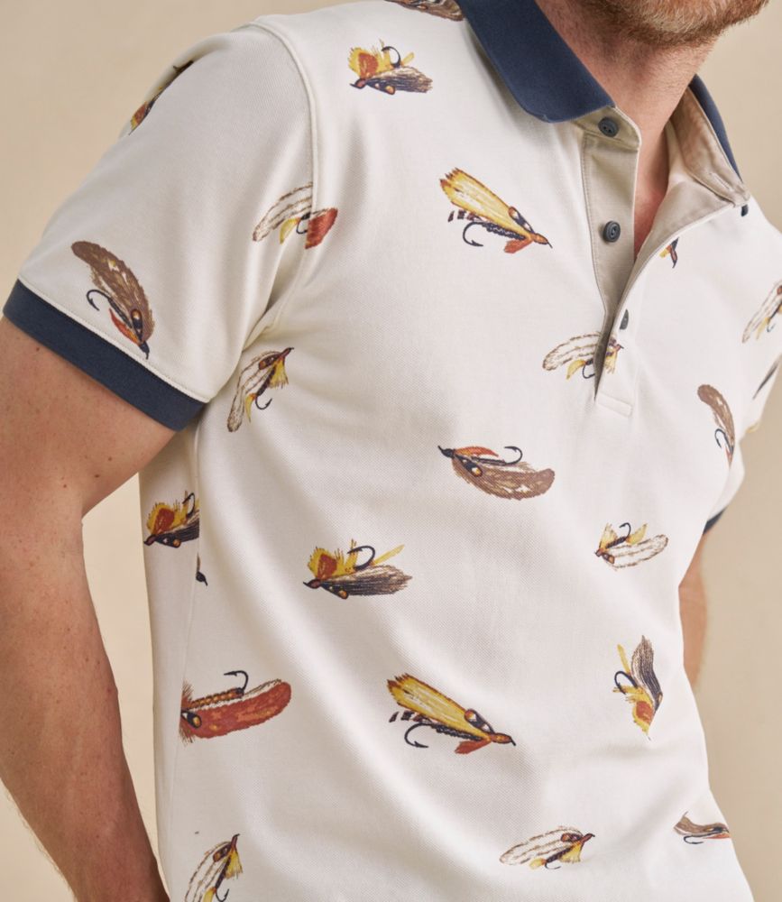 Men's Casco Bay Rugged Polo, Short-Sleeve, Print
