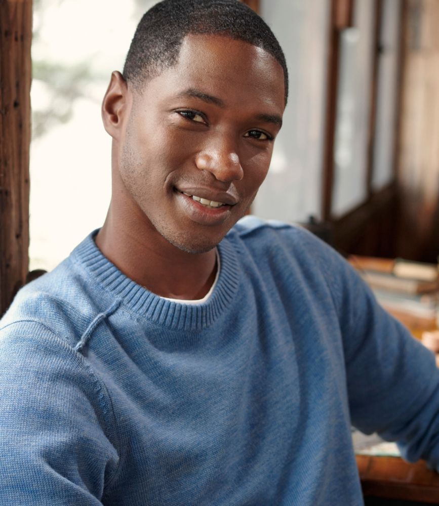 Men's Essential Merino Sweater, Crewneck