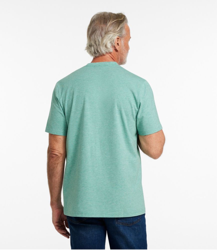 Men's Comfort Stretch Performance® Pima Pocket Tee, Short-Sleeve