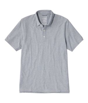 Men's Comfort Stretch Performance® Pima Polo, Short-Sleeve, Stripe