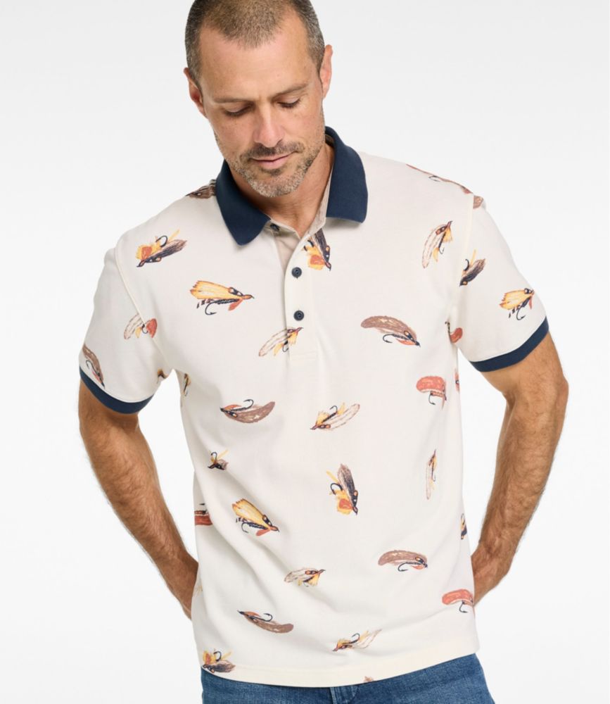 Men's Casco Bay Rugged Polo, Short-Sleeve, Print