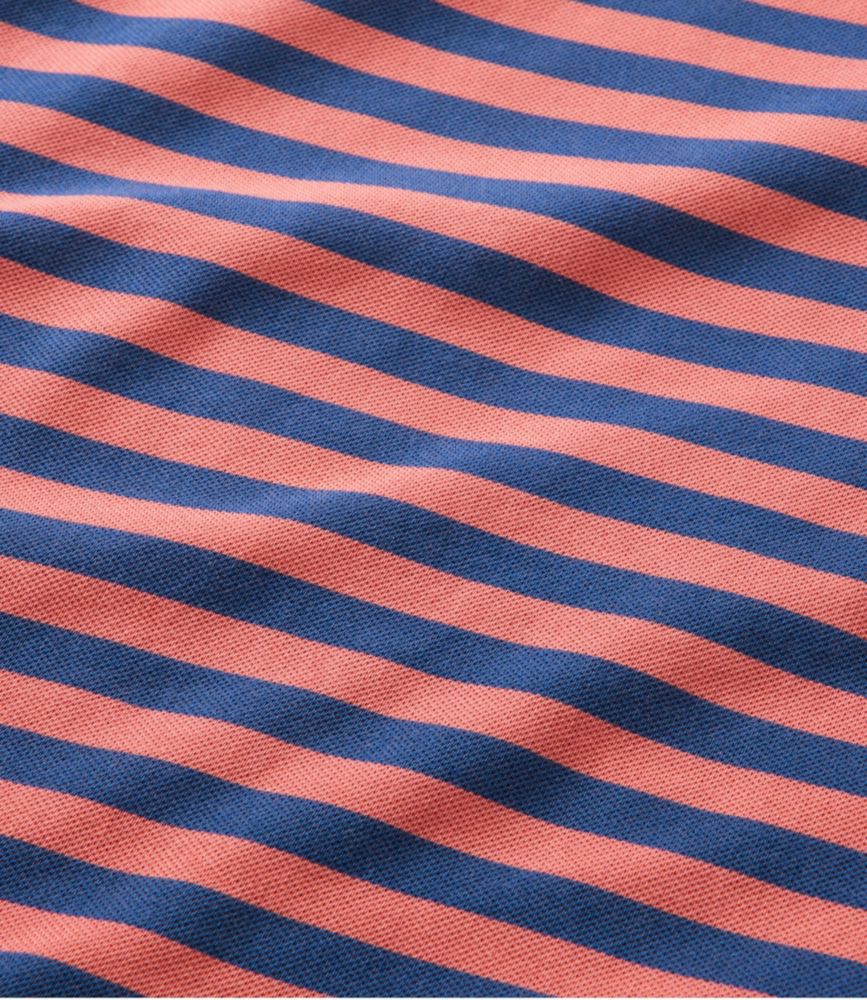 Men's Casco Bay Rugged Polo, Short-Sleeve, Stripe, Mineral Red/Delta Blue, small image number 6