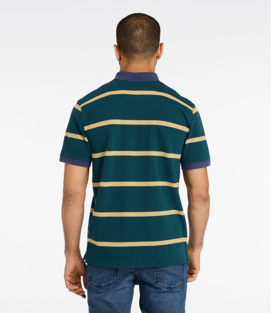 Men's Casco Bay Rugged Polo, Short-Sleeve, Stripe
