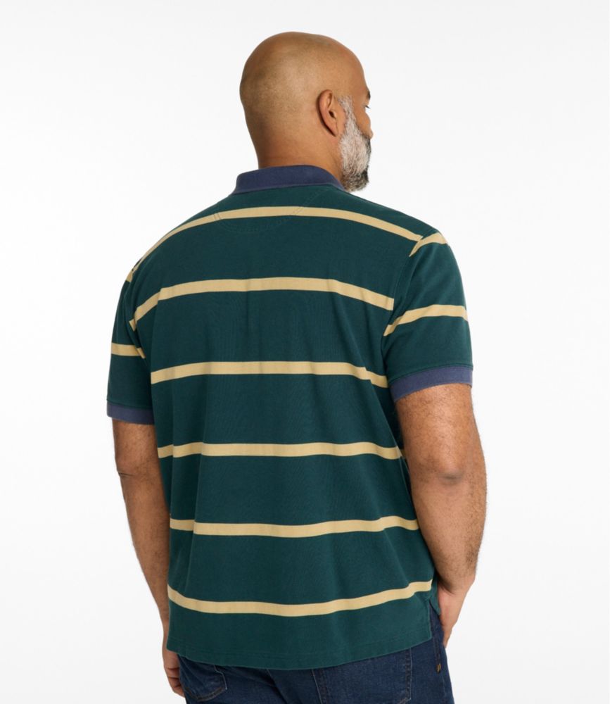 Men's Casco Bay Rugged Polo, Short-Sleeve, Stripe