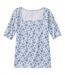 Color Option: Sea Salt Floral Bunch, $39.95