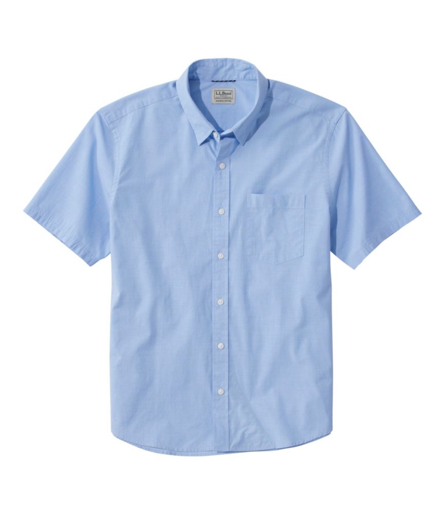 Men's Comfort Stretch Performance® Shirt, Short-Sleeve, Slightly Fitted Untucked Fit