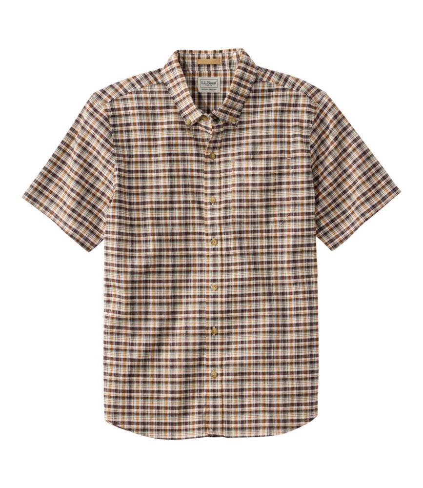 Men's Stonecoast Hemp Shirt, Short-Sleeve, Slightly Fitted Untucked Fit