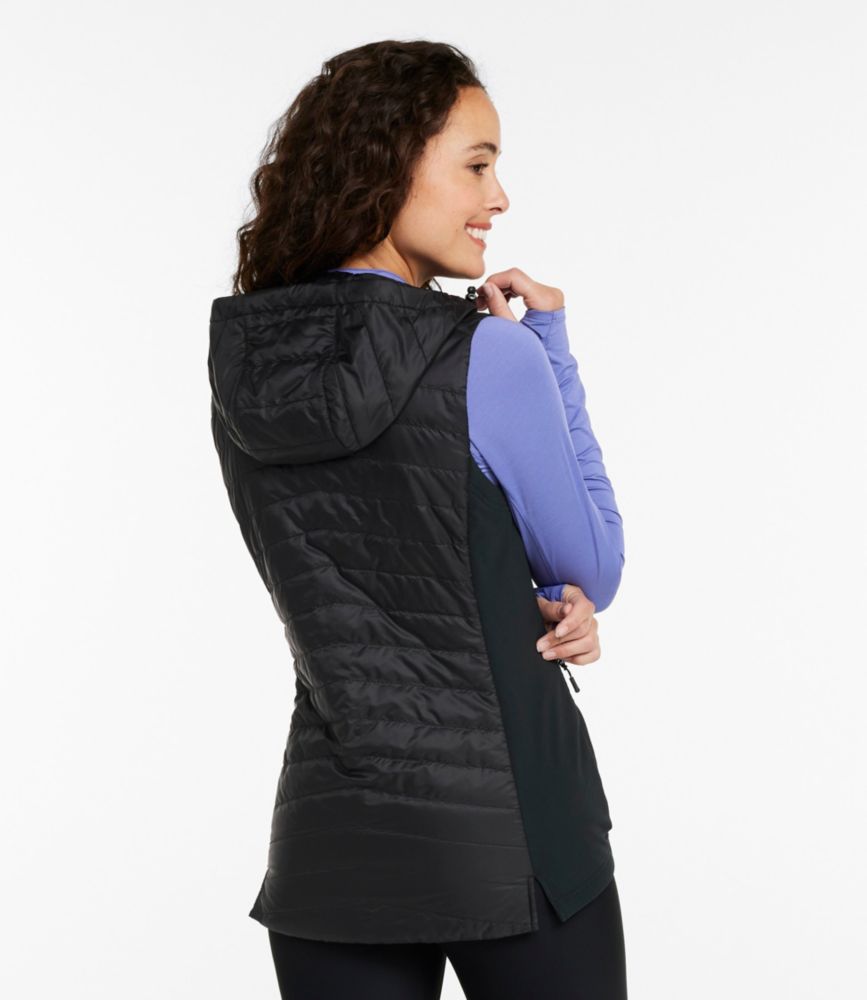 Women's PrimaLoft Packaway Long Vest, Bright Mariner, small image number 3