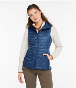 Women's PrimaLoft Packaway Long Vest, New