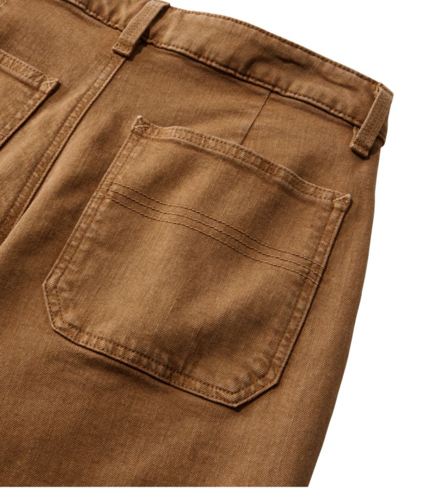 Women's 207 Vintage Jeans, High-Rise Wide-Leg Colors, Maple Brown, small image number 5