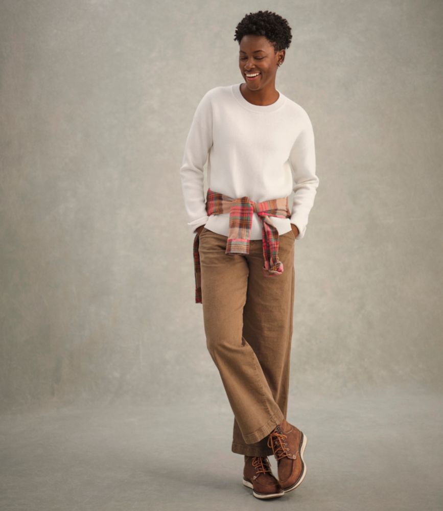 Women's 207 Vintage Jeans, High-Rise Wide-Leg Colors, Maple Brown, small image number 10