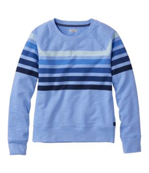 Women's Peaks Island Crewneck, Stripe