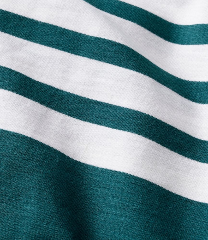 Women's Peaks Island Crewneck, Stripe, White Multi Stripe, small image number 5