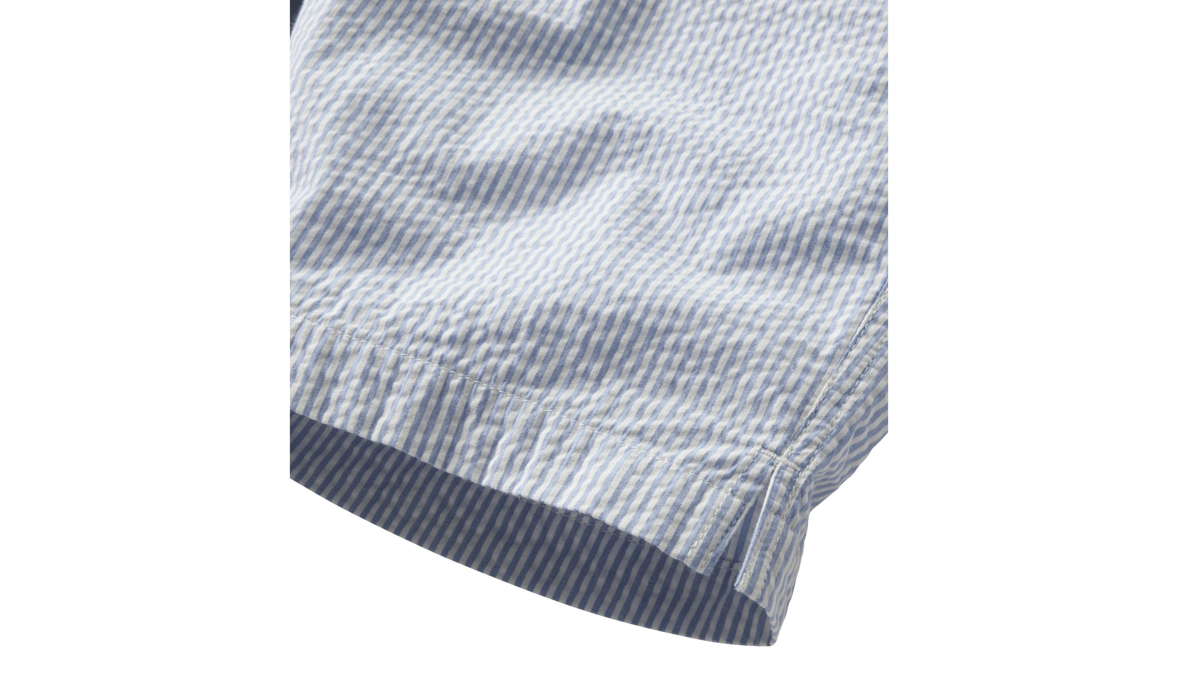 Women's Comfort Stretch Shorts, Seersucker Bermudas 9"
