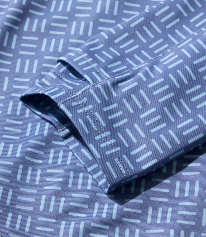 Women's Access Trail Pullover, Long-Sleeve Quarter-Zip Print