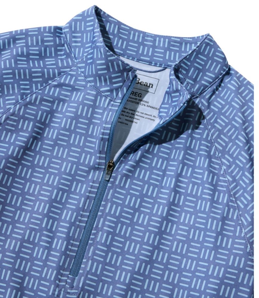 Women's Access Trail Pullover, Long-Sleeve Quarter-Zip Print