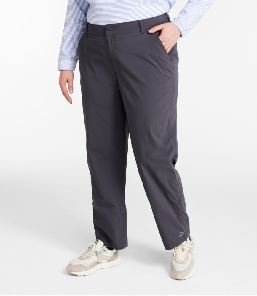 Women's Access Trail Pants, Straight-Leg, Carbon Navy, small image number 2